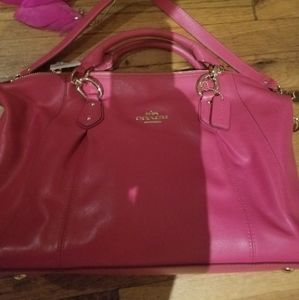 Pink Coach handbag